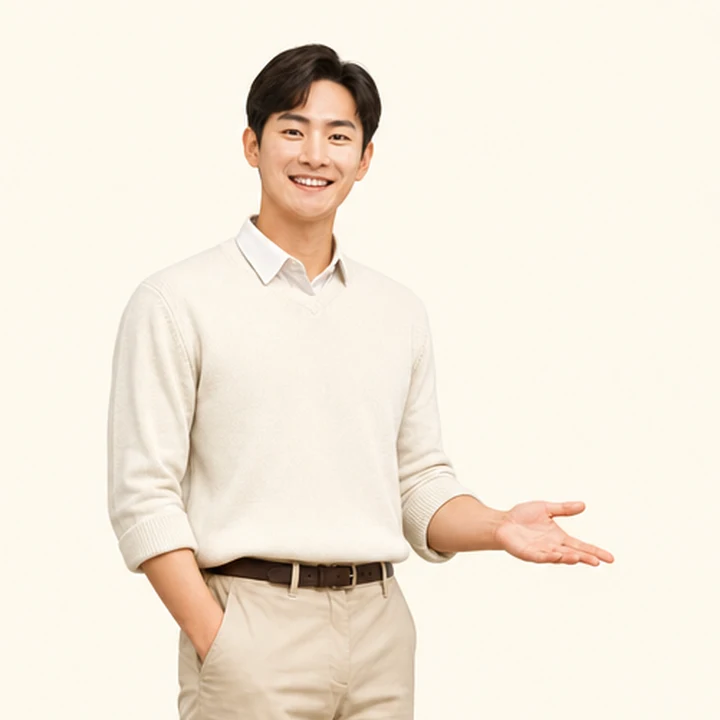 신용불량 스포티지 장기렌트카 상담 신청을 안내하는 담당자